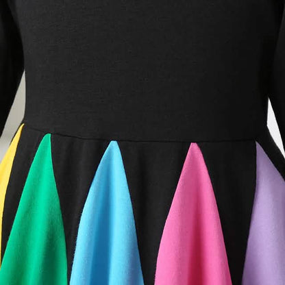 Girls' Rainbow Casual Dress DailySale