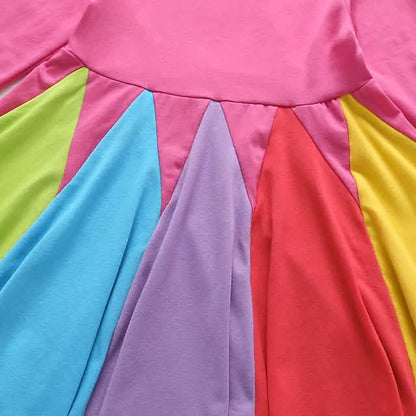 Girls' Rainbow Casual Dress DailySale