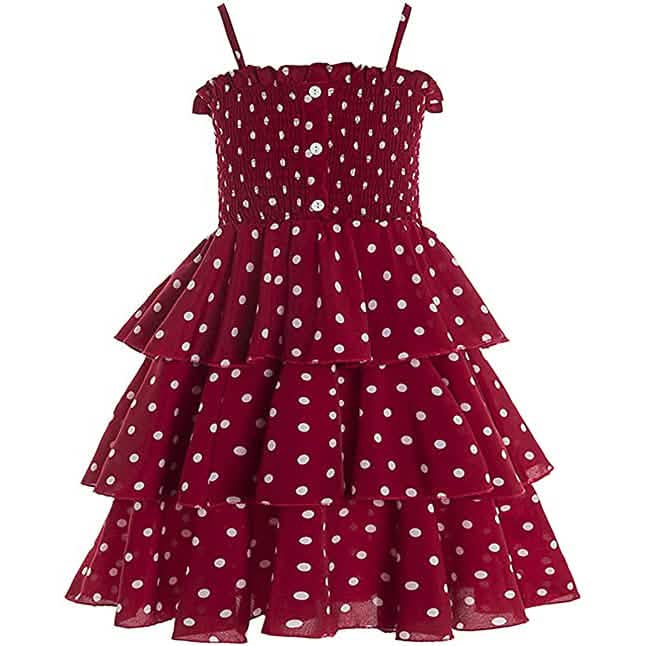 Girl's Wedding Lace Sleeveless Dress DailySale