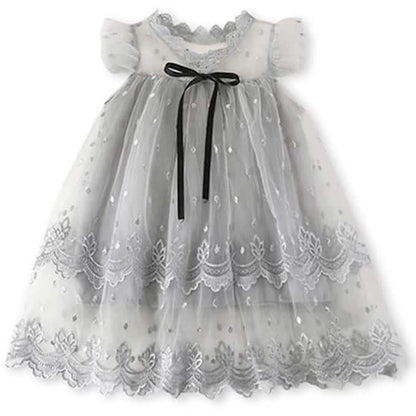 Girl's Wedding Lace Tulle Vintage Dress DailySale