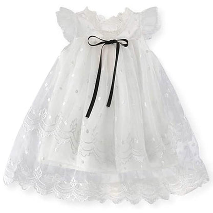 Girl's Wedding Lace Tulle Vintage Dress DailySale