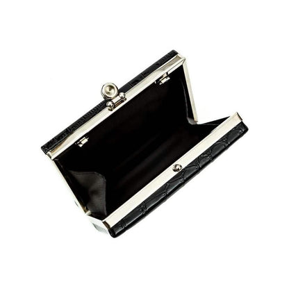 Glambag Shiny Exotic Croc Frame Clutch DailySale