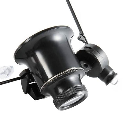 Glasses Type 20X Magnifier With White Led Light DailySale