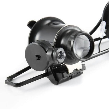 Glasses Type 20X Magnifier With White Led Light DailySale