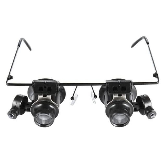 Glasses Type 20X Magnifier With White Led Light DailySale