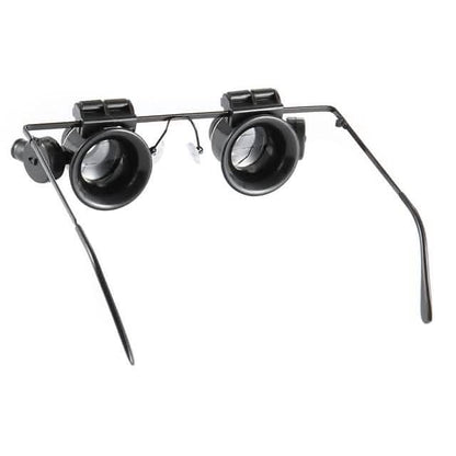 Glasses Type 20X Magnifier With White Led Light DailySale