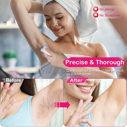 Glide Epilator Women Shaver Facial Body Hair Remover DailySale