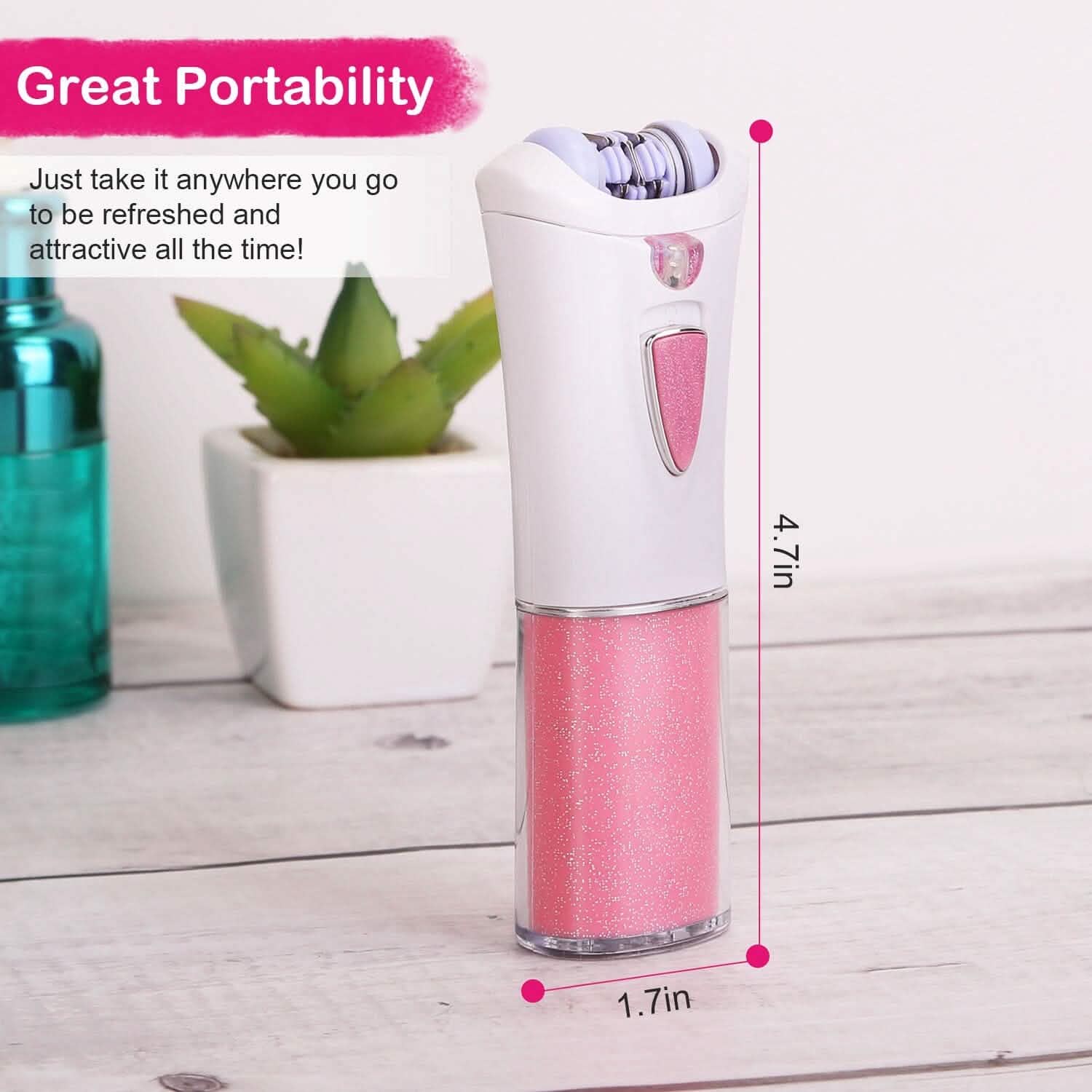 Glide Epilator Women Shaver Facial Body Hair Remover DailySale