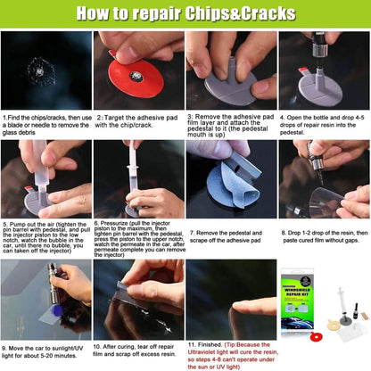 Gliston Geli Windshield Repair Kit DailySale