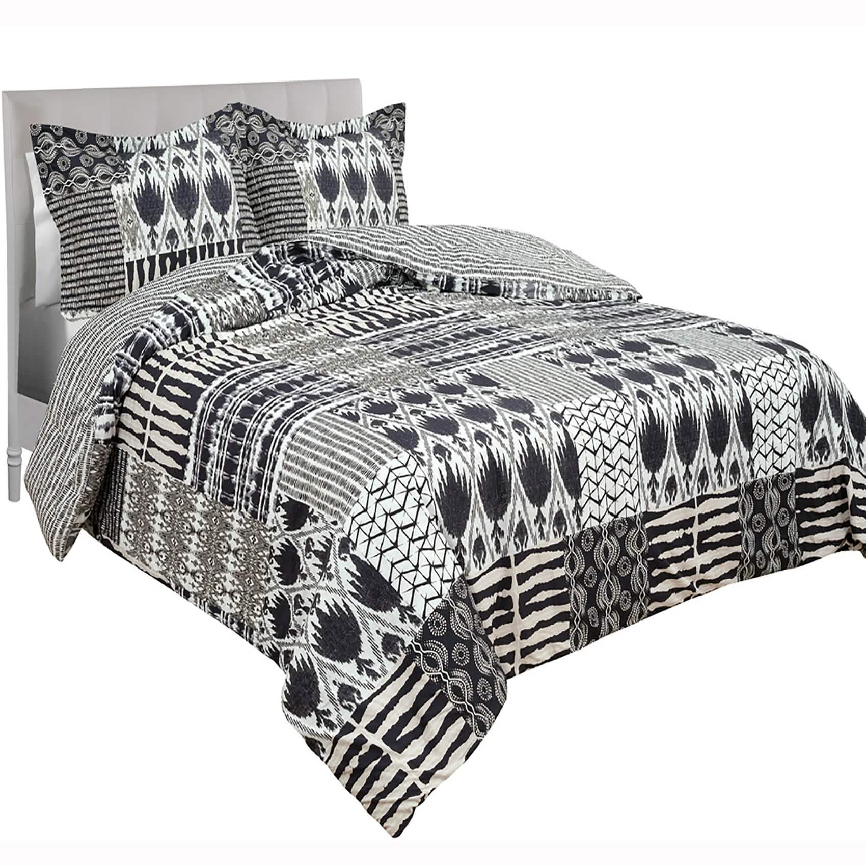 3-Piece: Global Ultra-Soft Capetown Comforter Set DailySale