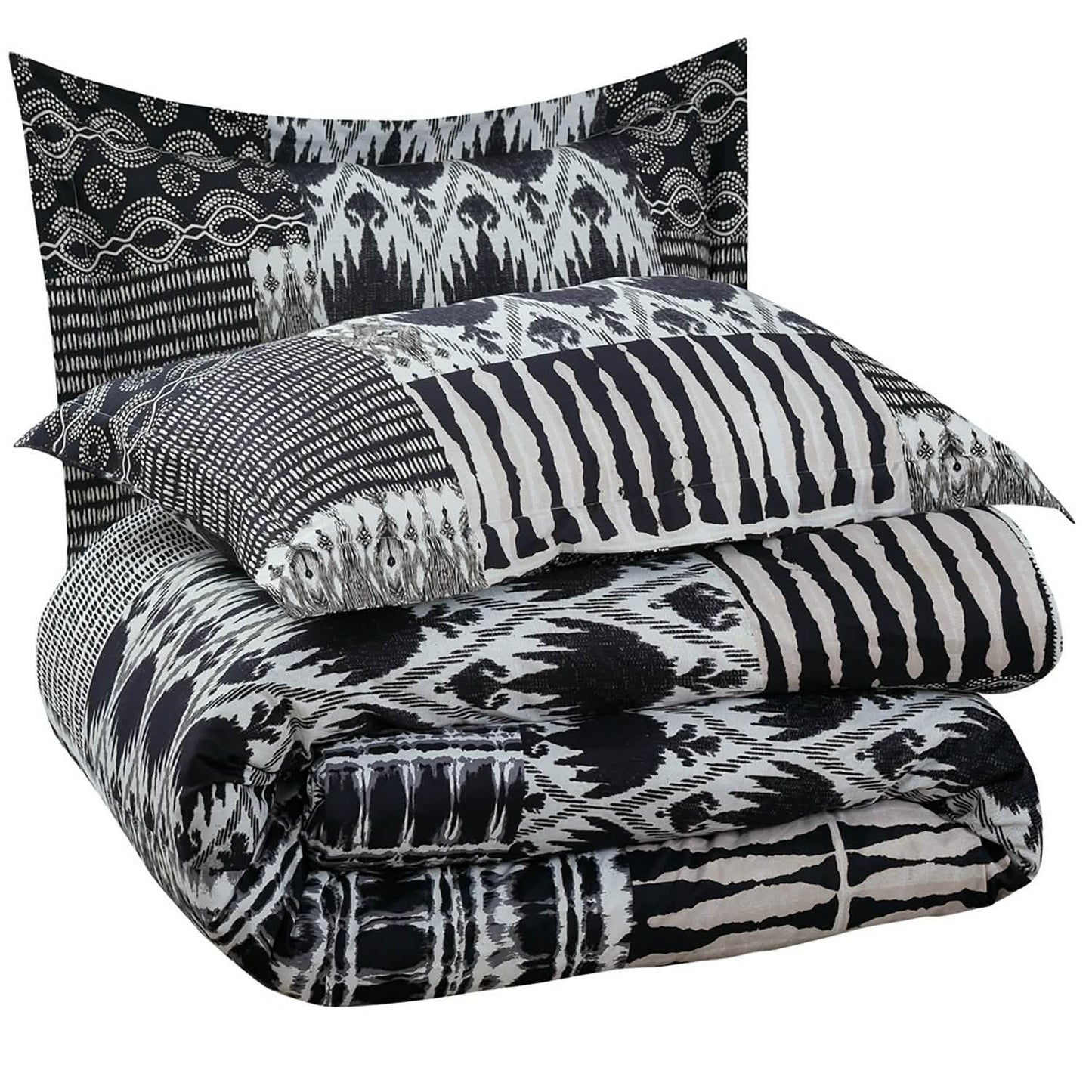 3-Piece: Global Ultra-Soft Capetown Comforter Set DailySale