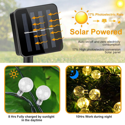 Globe String Solar Lights 30 Ball DailySale