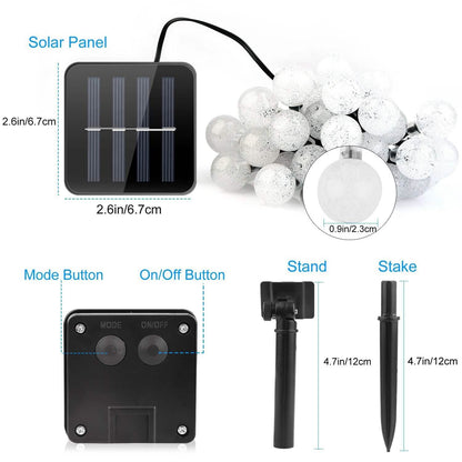 Globe String Solar Lights 30 Ball DailySale