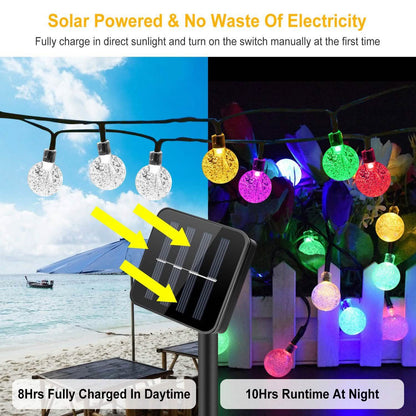 Globe String Solar Lights 30 Ball DailySale