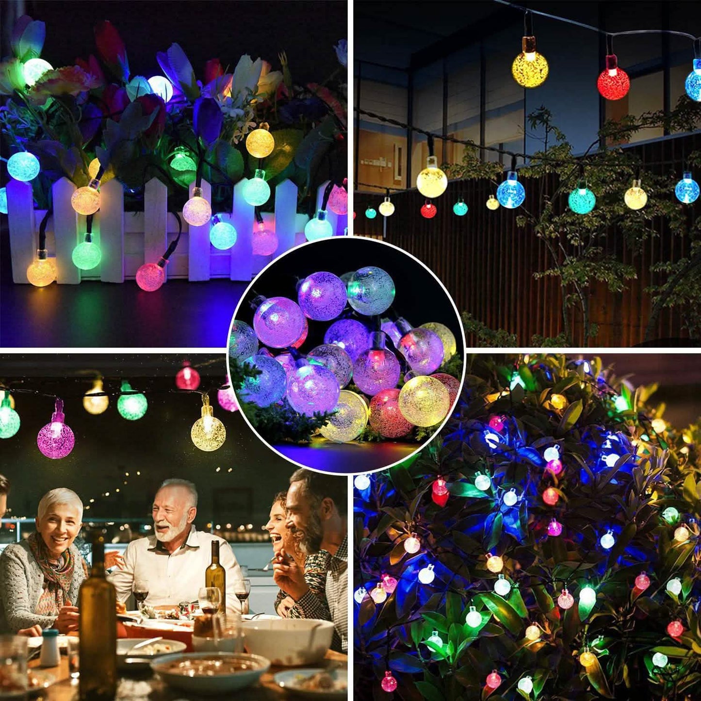 Globe String Solar Lights 30 Ball DailySale