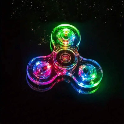 Glow-in-the-Dark LED Fidget Spinner DailySale