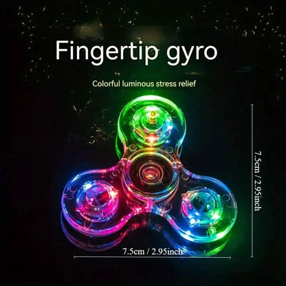 Glow-in-the-Dark LED Fidget Spinner DailySale