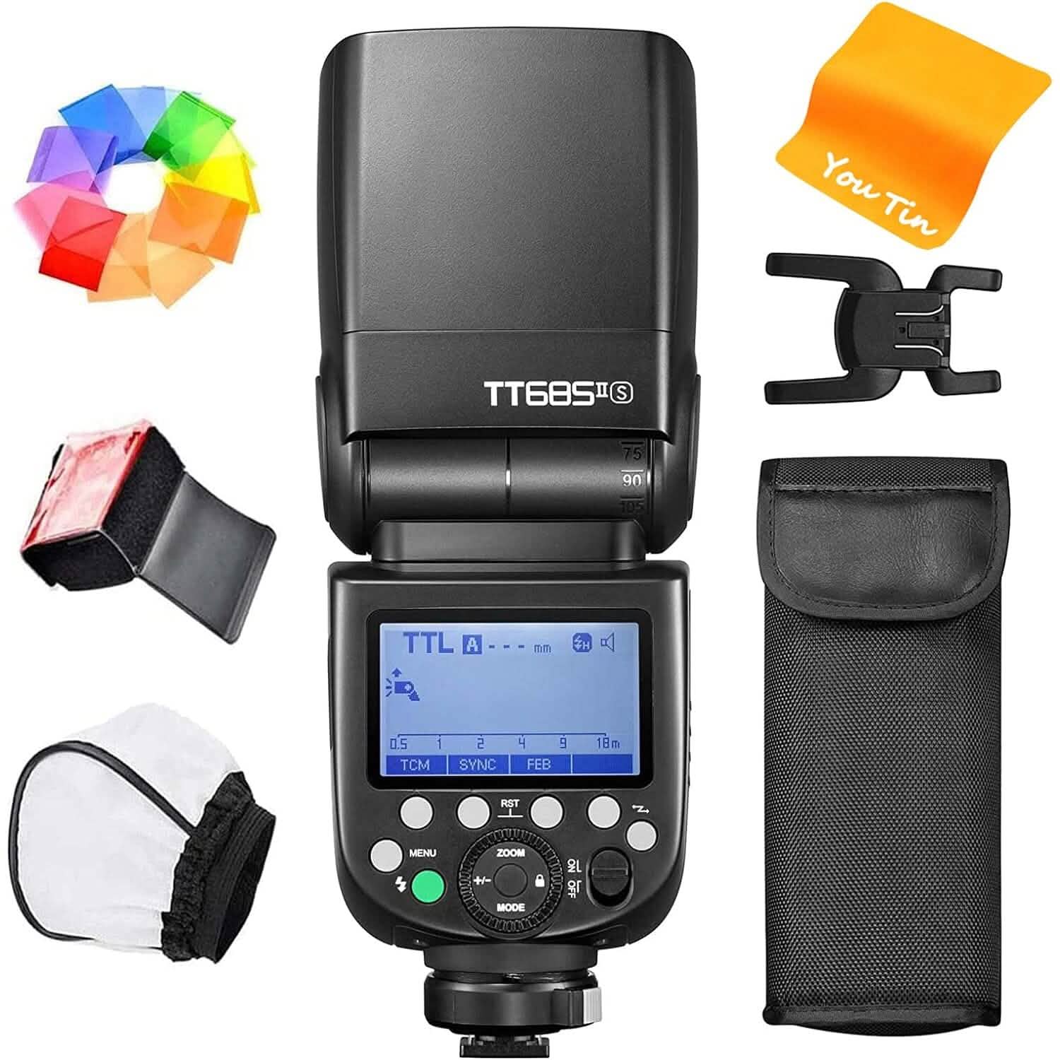 Godox Camera Flash Speedlight for Sony TT685IIS TT685II-S 2.4G Wireless HSS GN60 Flash  (Refurbished) DailySale