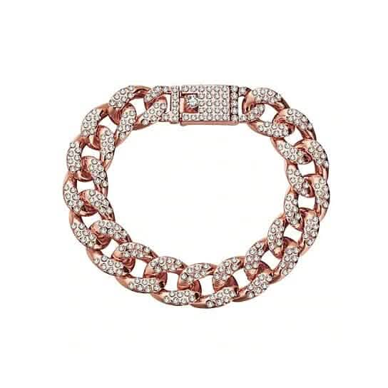 Gold Filled High Polish Finish Men's Bracelet Hip Hop Miami Cuban Link DailySale