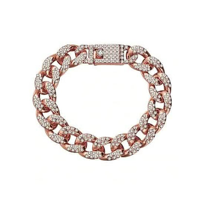Gold Filled High Polish Finish Men's Bracelet Hip Hop Miami Cuban Link DailySale