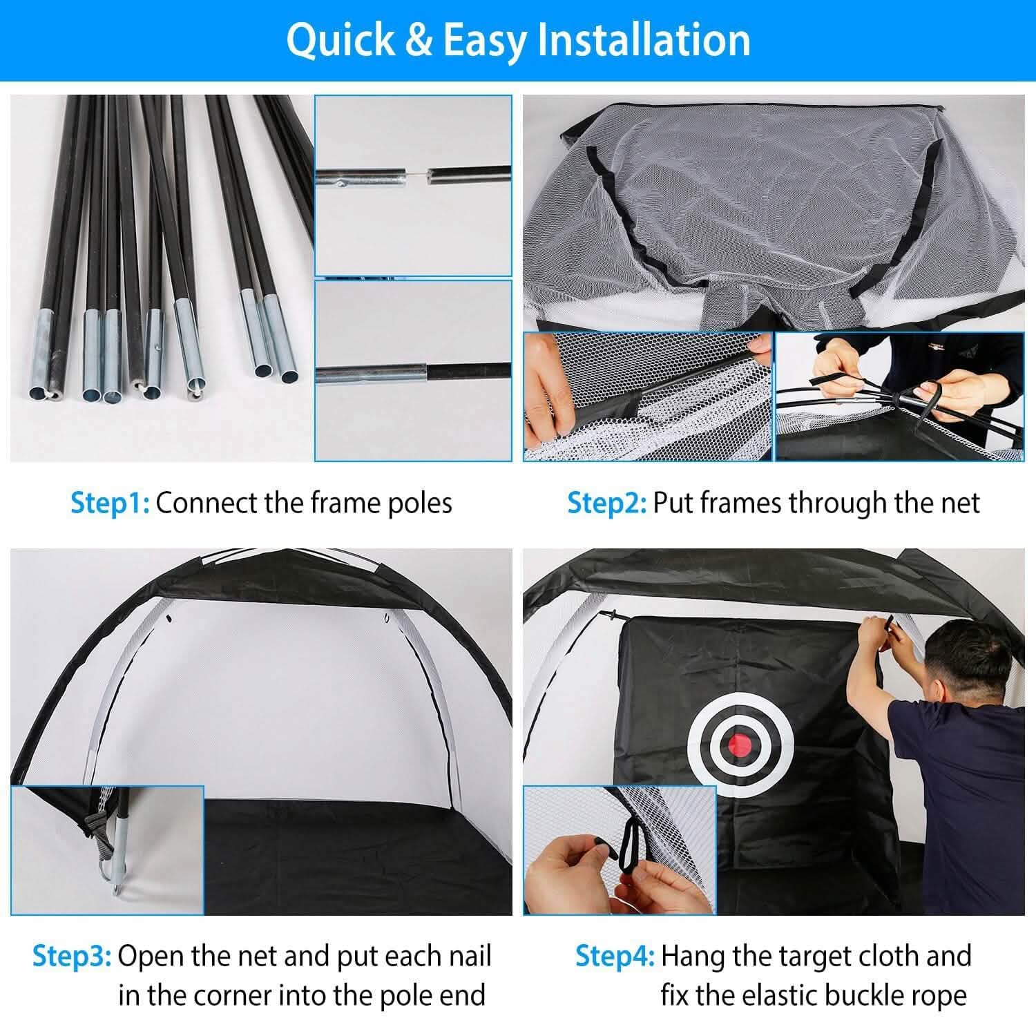 Golf Net Golf Training Aids DailySale