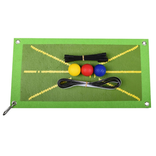 Golf Training Mat for Swing Detection Batting Path Feedback DailySale