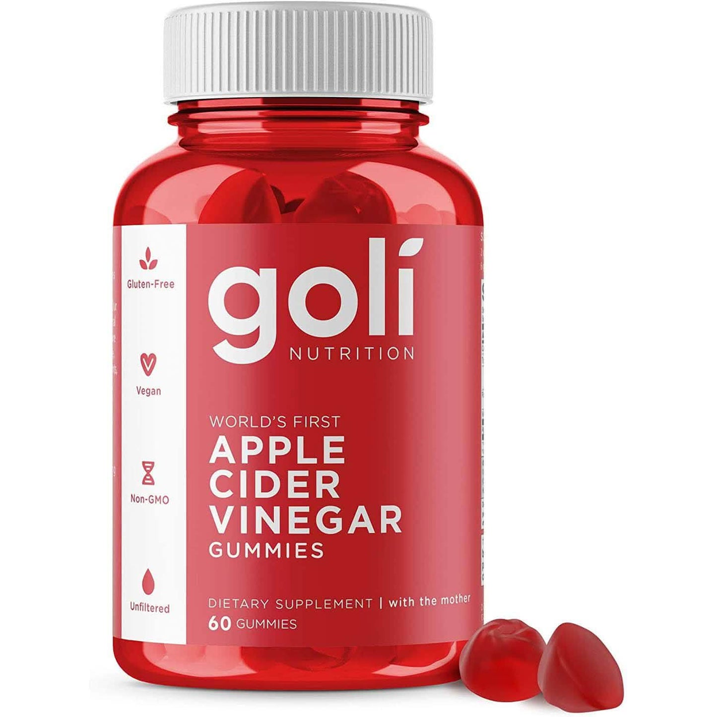 Goli Apple Cider Vinegar Gummy Vitamins by Goli Nutrition DailySale