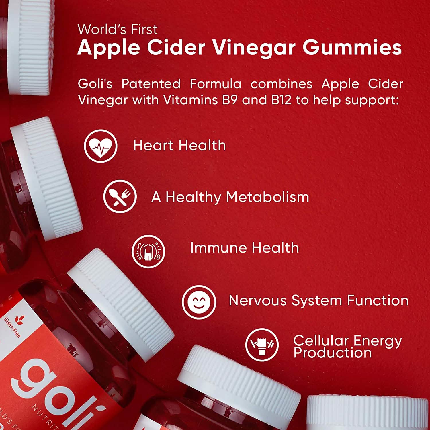 Goli Apple Cider Vinegar Gummy Vitamins by Goli Nutrition DailySale