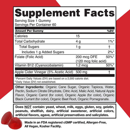 Goli Apple Cider Vinegar Gummy Vitamins by Goli Nutrition DailySale