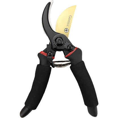 Gonicc 8" Professional Premium Titanium Bypass Pruning Shears DailySale
