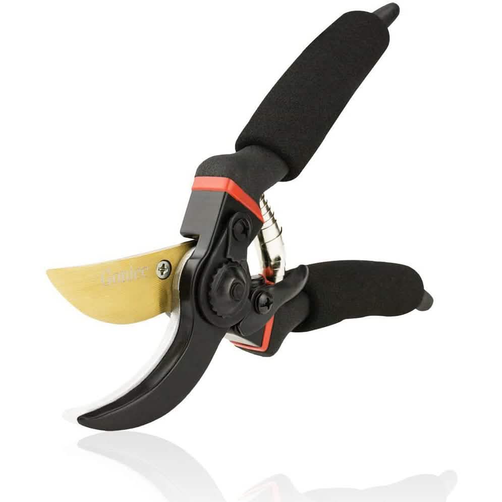 Gonicc 8" Professional Premium Titanium Bypass Pruning Shears DailySale