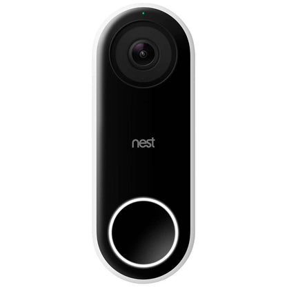 Google - Nest Hello Smart Wi-Fi Video Doorbell DailySale