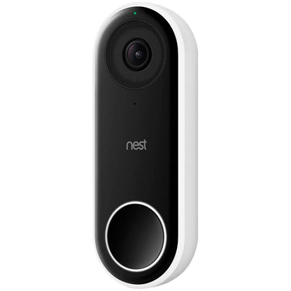 Google - Nest Hello Smart Wi-Fi Video Doorbell DailySale