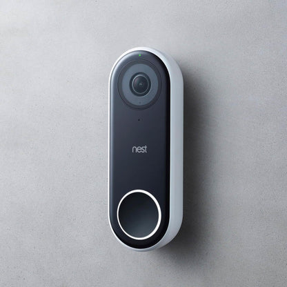 Google - Nest Hello Smart Wi-Fi Video Doorbell DailySale