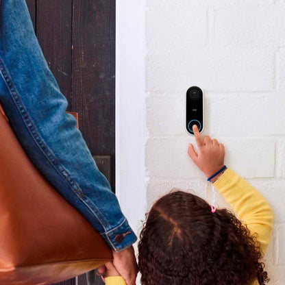 Google - Nest Hello Smart Wi-Fi Video Doorbell DailySale