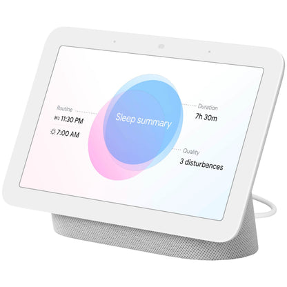 Google Nest Hub with Google Assistant 2nd Gen - Chalk DailySale