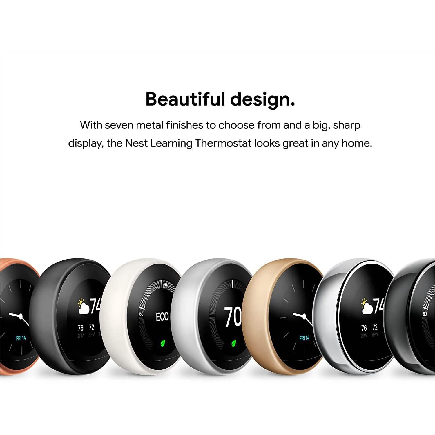 Google - Nest - Learning Thermostat (3rd Generation) DailySale