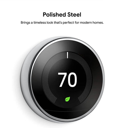 Google - Nest - Learning Thermostat (3rd Generation) DailySale