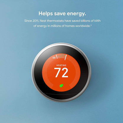 Google - Nest - Learning Thermostat (3rd Generation) DailySale