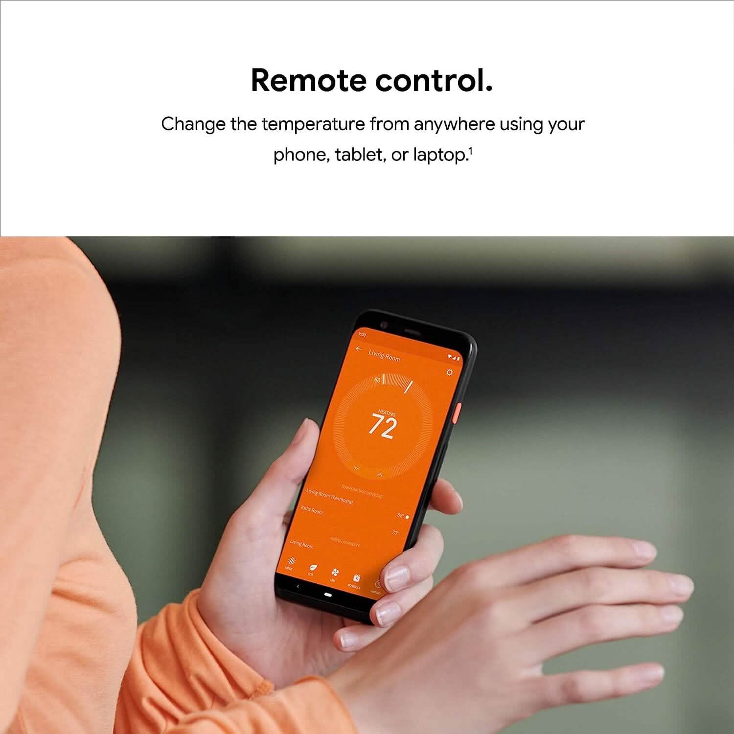Google Nest Learning Thermostat - Smart Wi-Fi Thermostat (Refurbished) DailySale