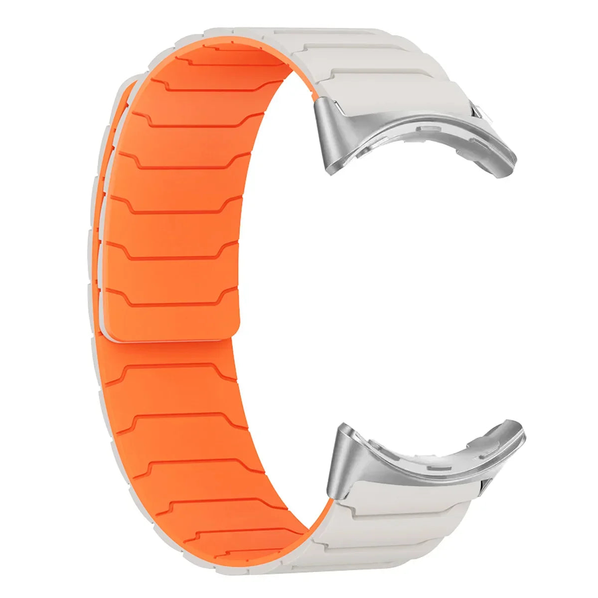 Google Pixel 1 2 3 4 41mm 45mm Silicone Band - Magnetic BandsCo Straps