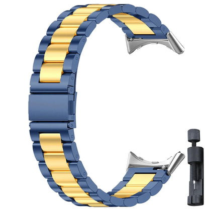 Google Pixel 1 2 3 4 41mm/45mm Stainless Steel Band - Sleek BandsCo Straps