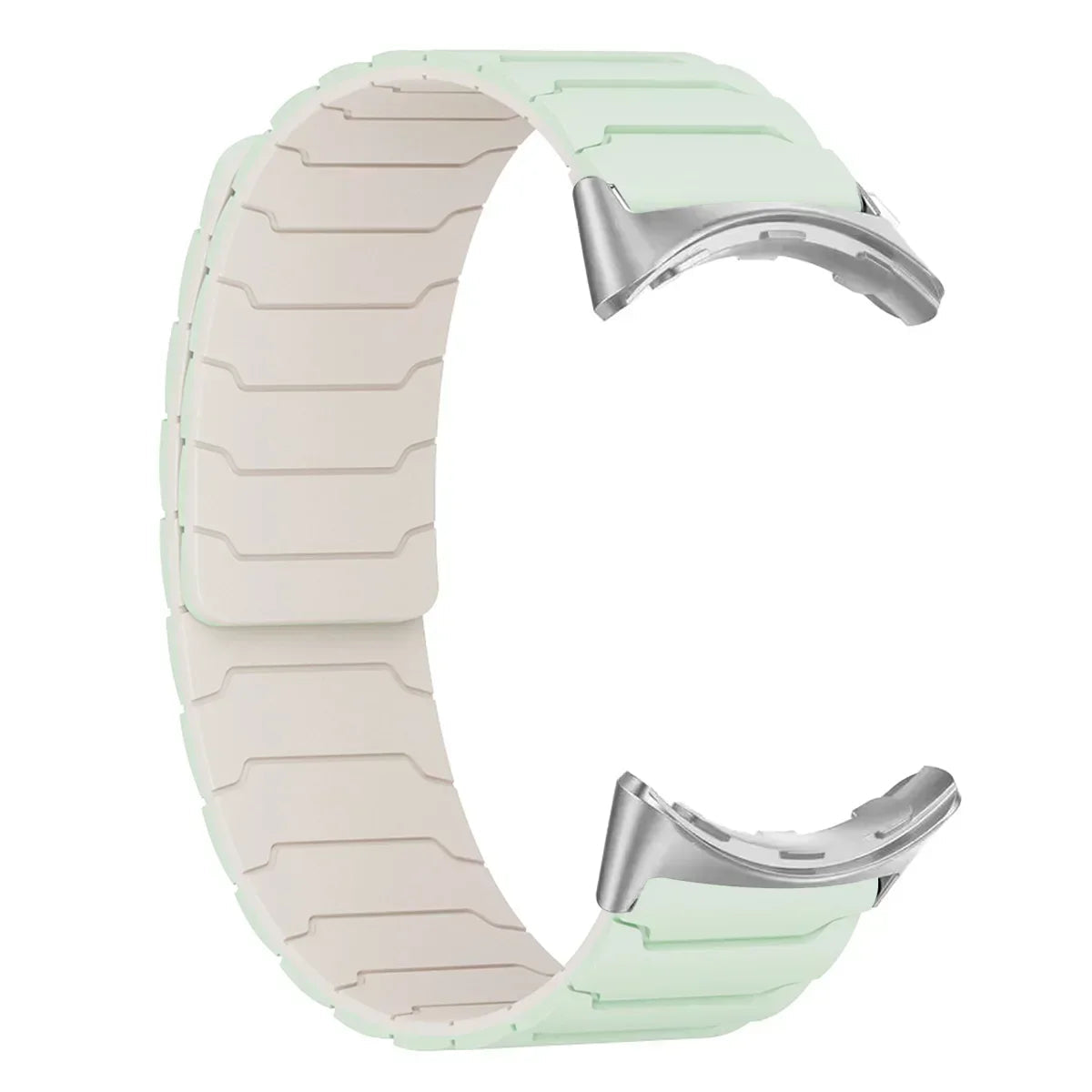 Google Pixel 1 2 3 4 41mm 45mm Silicone Band - Magnetic BandsCo Straps