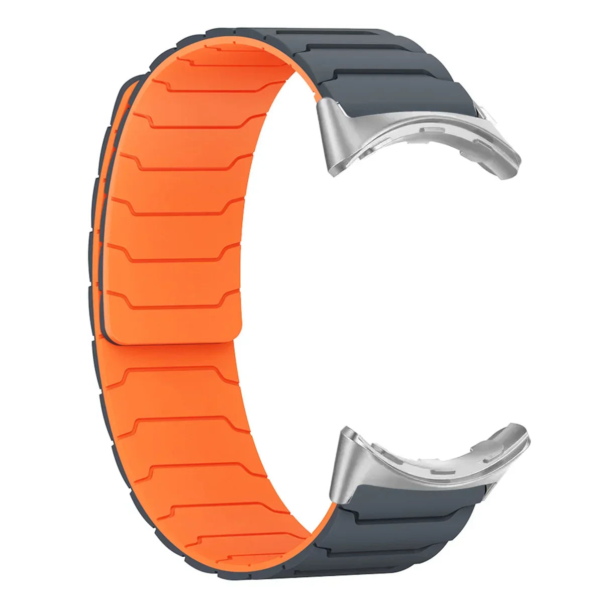 Google Pixel 1 2 3 4 41mm 45mm Silicone Band - Magnetic BandsCo Straps