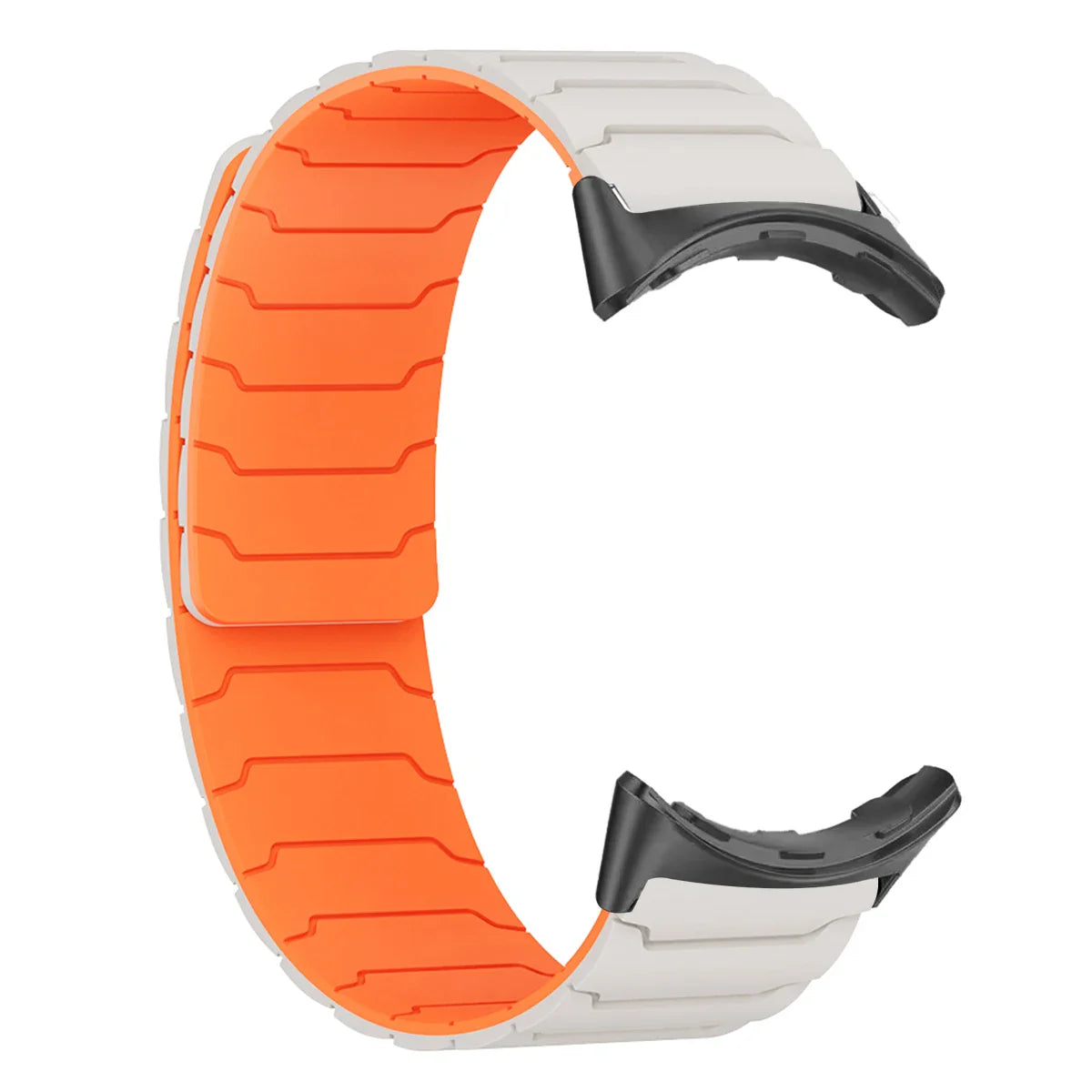 Google Pixel 1 2 3 4 41mm 45mm Silicone Band - Magnetic BandsCo Straps