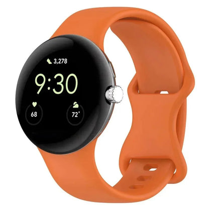 Google Pixel 1 2 3 4 41mm 45mm Silicone Strap - Soft BandsCo Straps