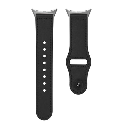 Google Pixel Watch 1-4 41mm 45mm Leather Strap - Slim BandsCo Straps