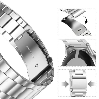 Google Pixel 1 2 3 4 41mm/45mm Stainless Steel Band - Sleek BandsCo Straps