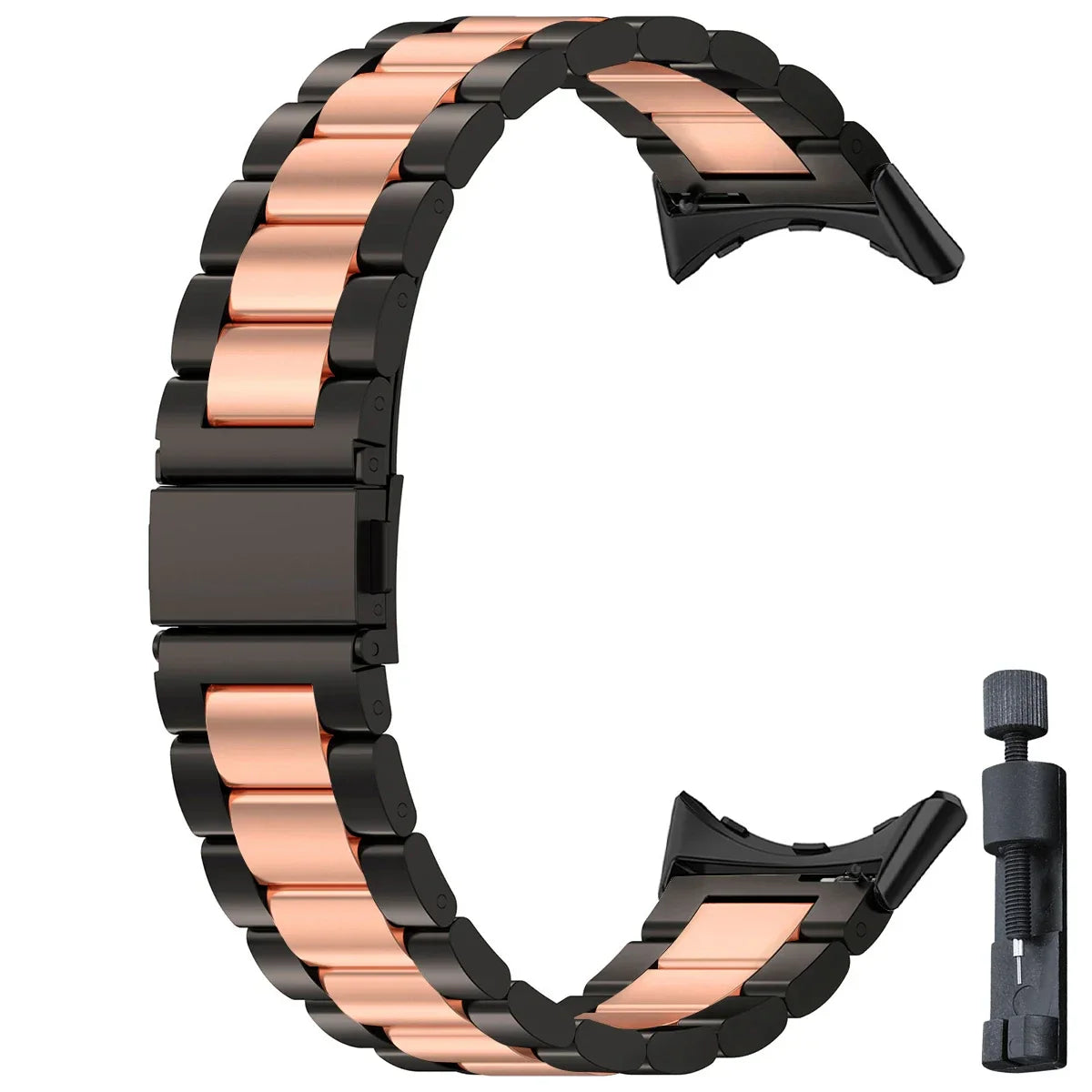 Google Pixel 1 2 3 4 41mm/45mm Stainless Steel Band - Sleek BandsCo Straps