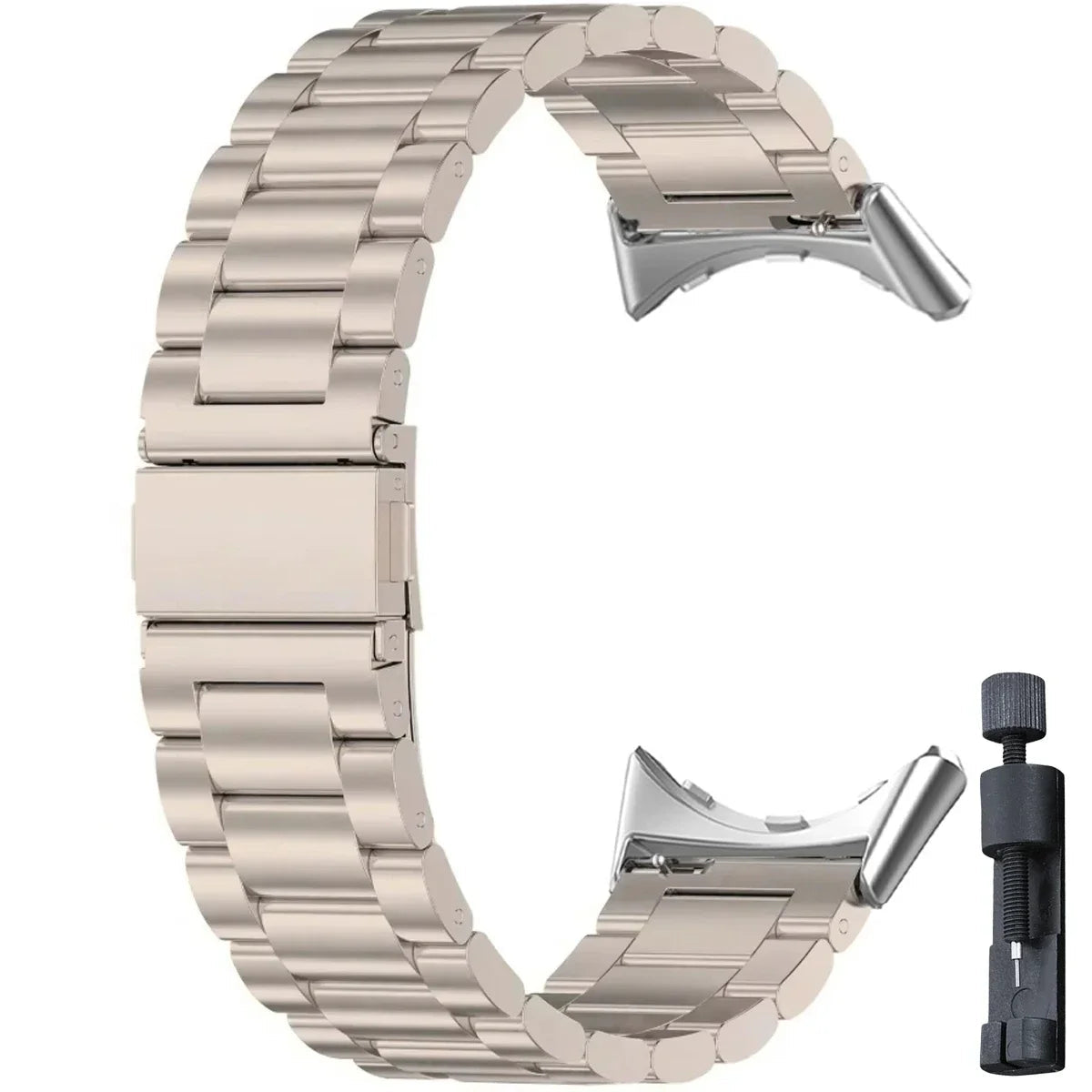 Google Pixel 1 2 3 4 41mm/45mm Stainless Steel Band - Sleek BandsCo Straps